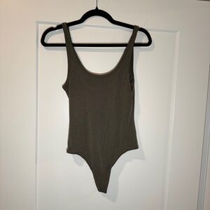 Dress Forum Olive Striped Top